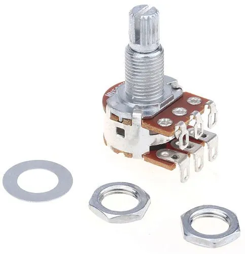 Musiclily MX1960-2 Потенциометр балансный MN500K, сдвоенный, 2 шт.