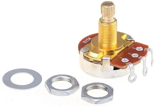 Musiclily MX1962-2 Потенциометр громкости B25K (лин), 2 шт.