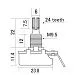 CTS-A250 Потенциометр 250 кОм (лог).-1