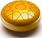 Foix FTD-1213C-GD Глюкофон, 30 см, До мажор, золото.-0